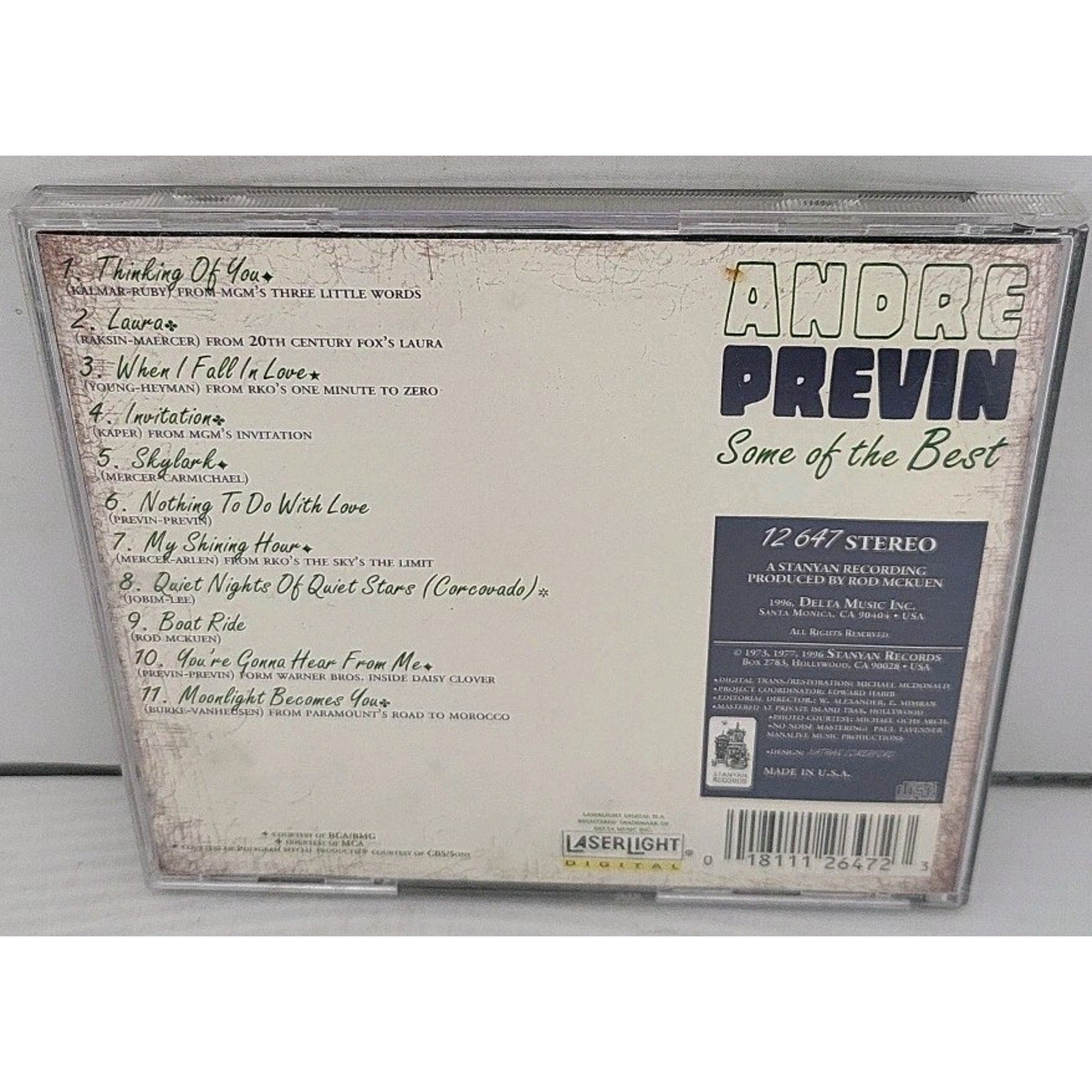 Some of the Best by André Previn (CD, Sep-1996, Laserlight)