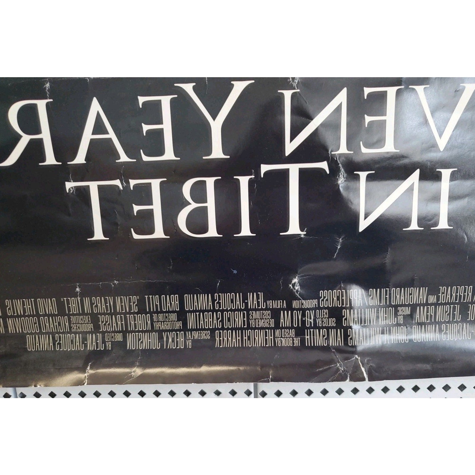Seven Years In Tibet Original Rolled D/S 1-sht / Movie Poster [Brad Pitt] - 1997
