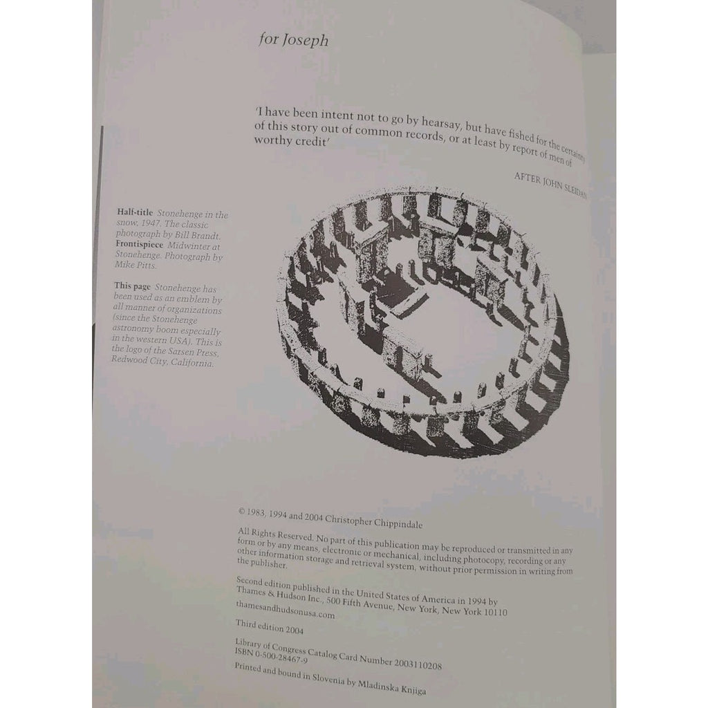 Stonehenge Complete (Third Edition) by Christopher Chippindale (2004, Trade...