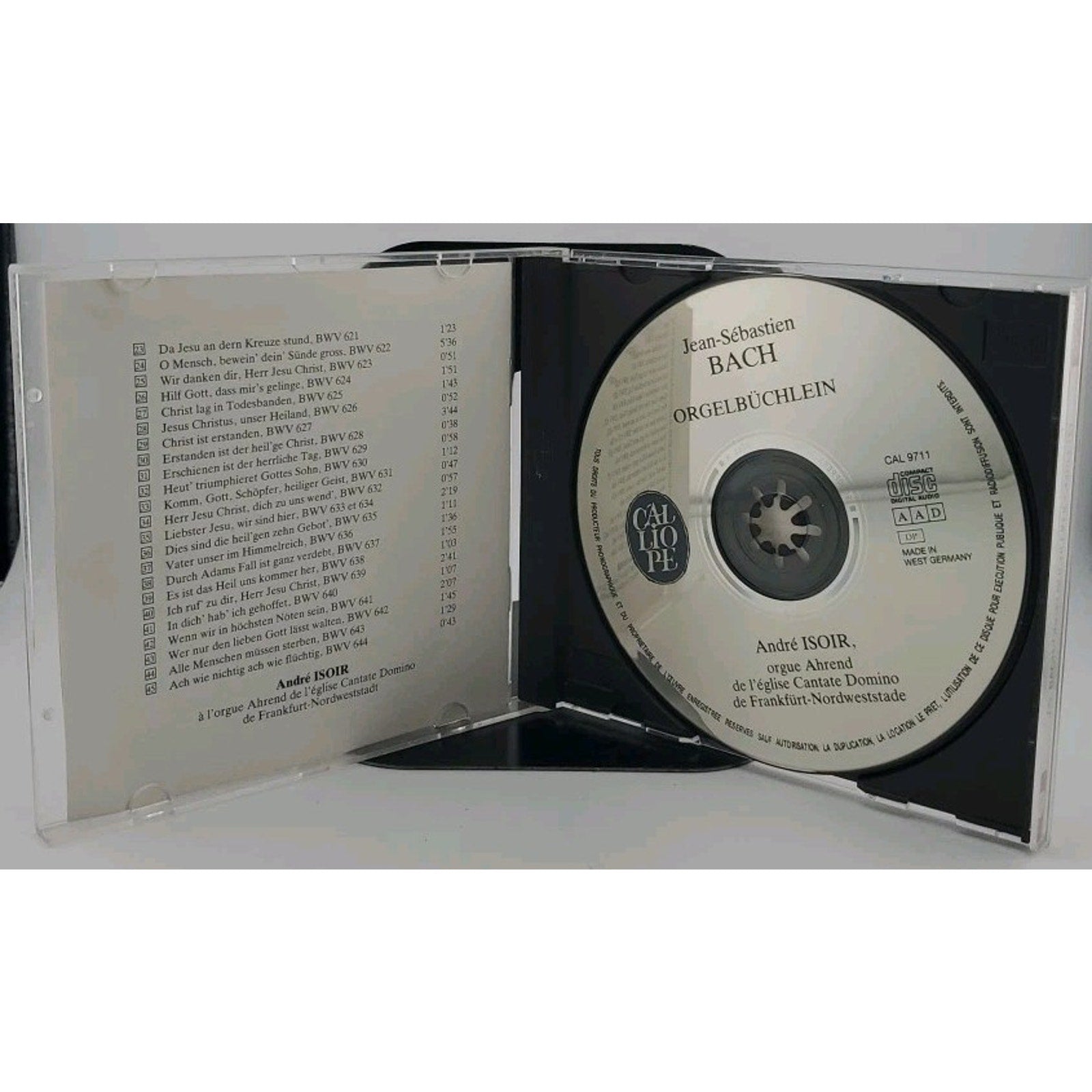 J.S. Bach/Orgelbuchlein (Integrale) CD