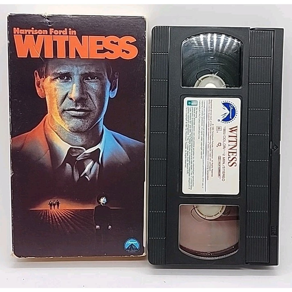 Witness (VHS, 1985) *No Barcode*
