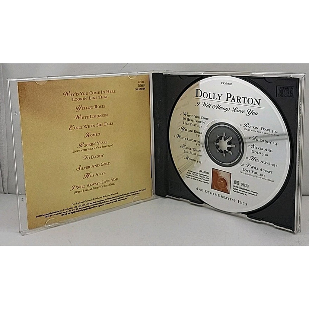 I Will Always Love You and Other Greatest Hits by Dolly Parton (CD, Apr-1996,...