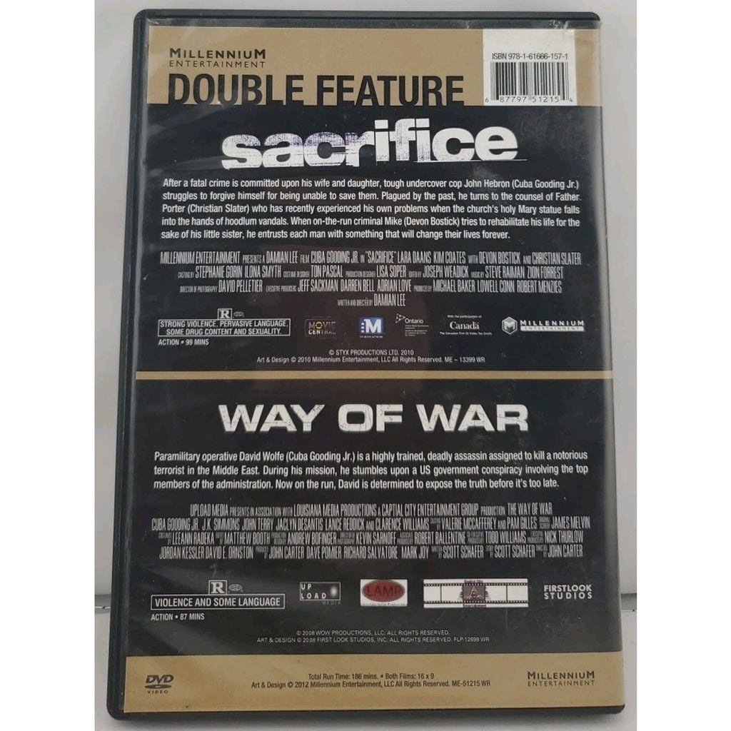 Sacrifice / Way of War (DVD, 2008)
