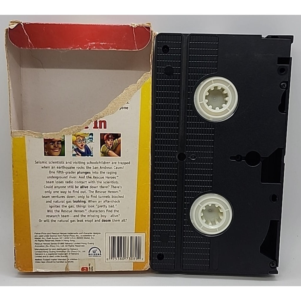 Rescue Heroes' Cave In - Fisher Price (VHS)