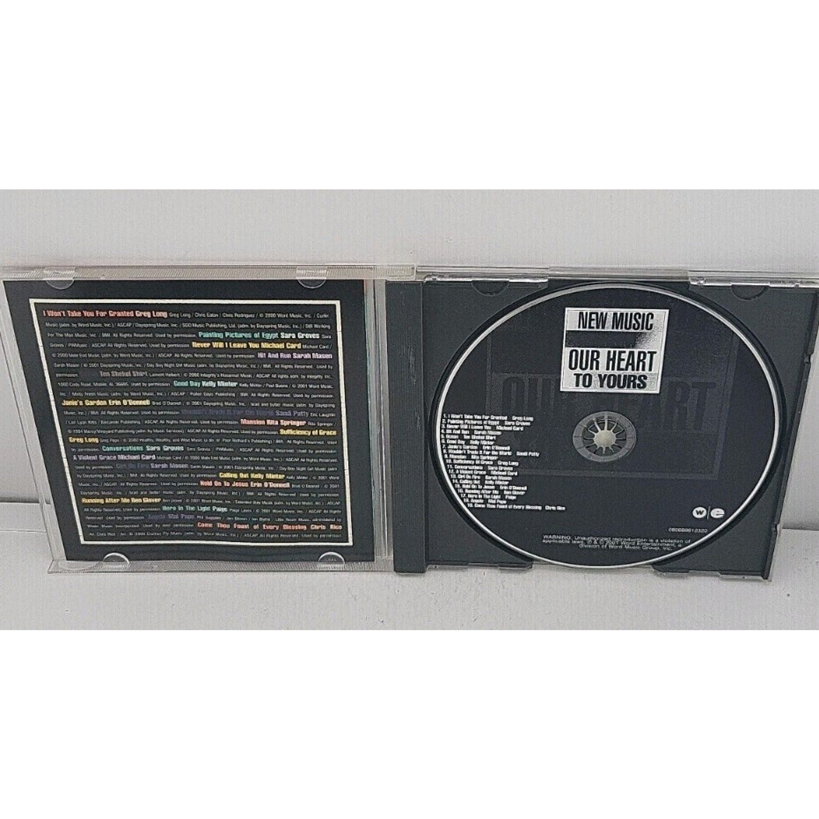 Music From Our Heart to Yours CD Word Entertainment