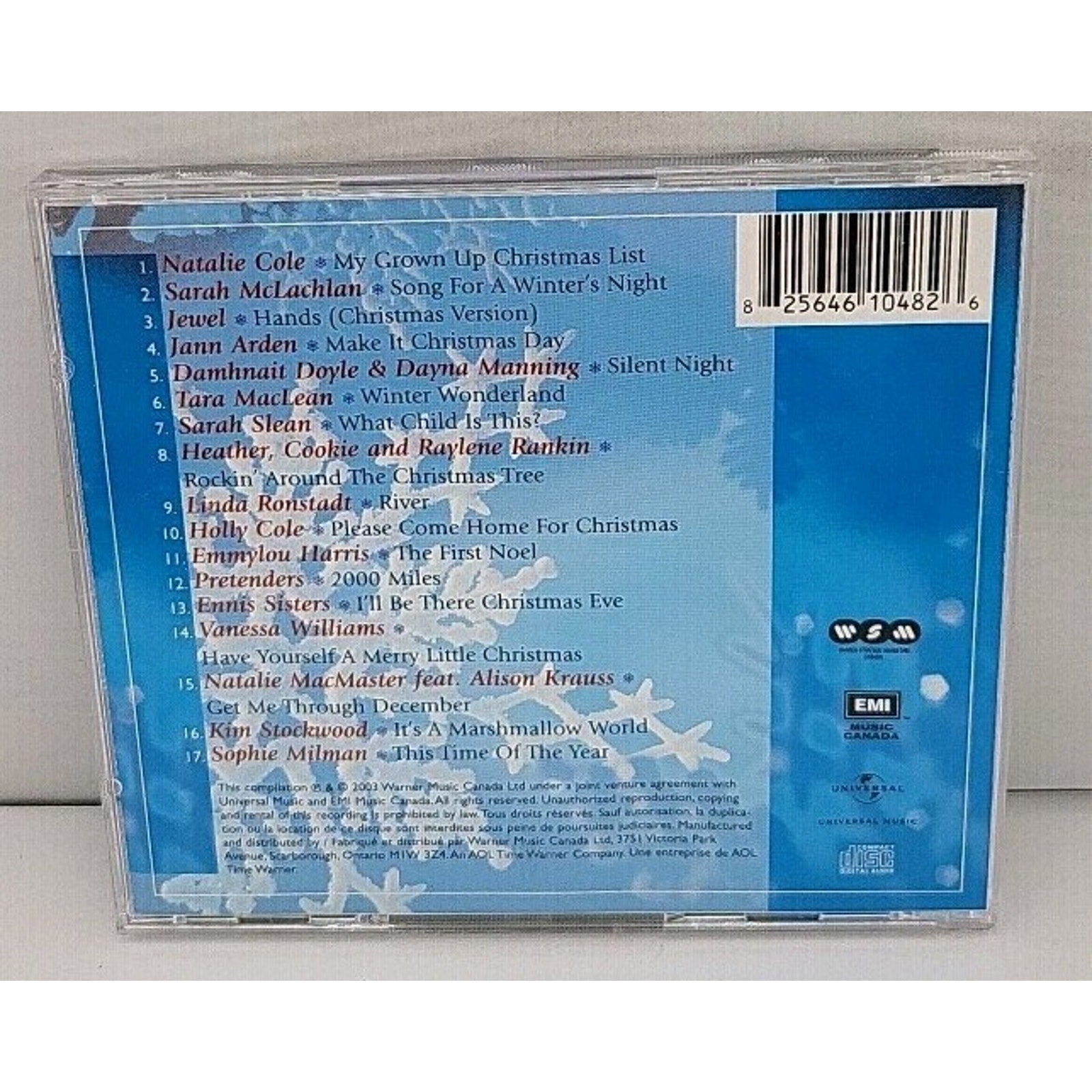 Women & Songs Christmas by Various Artists (CD, Nov-2003, Warner Elektra...