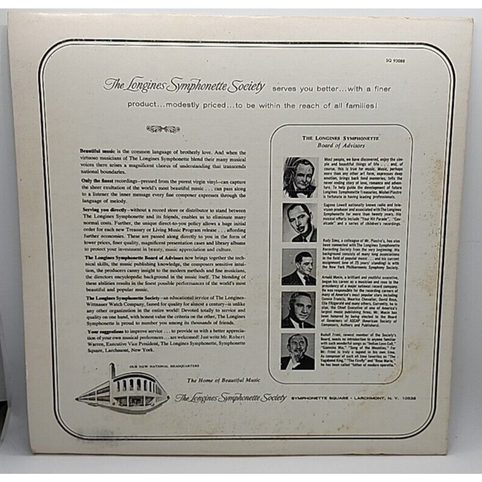 The Longines Symphonette Society Country Cavalcade Volume Two (Record)
