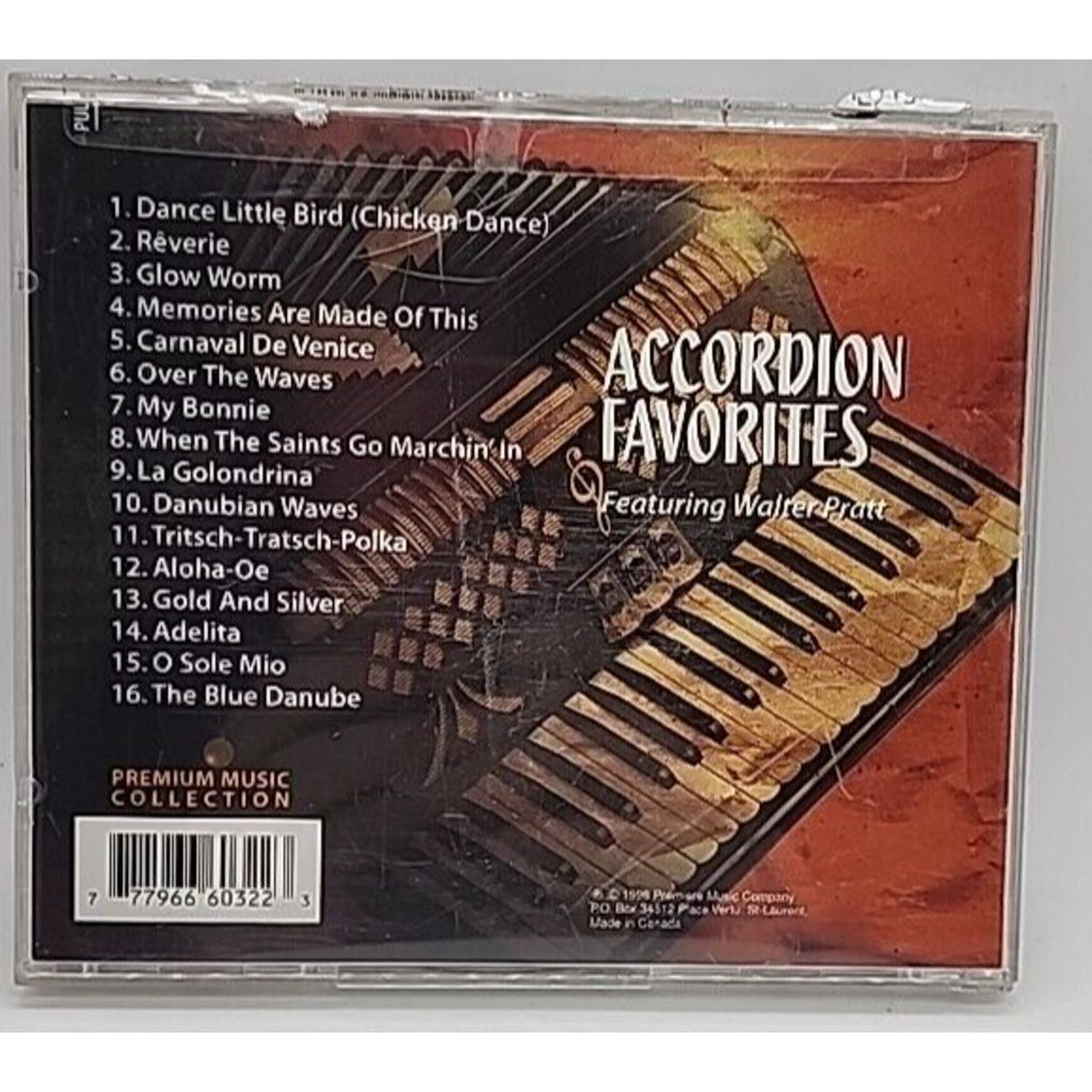 Accordian Favorites, Walter Pratt (CD)