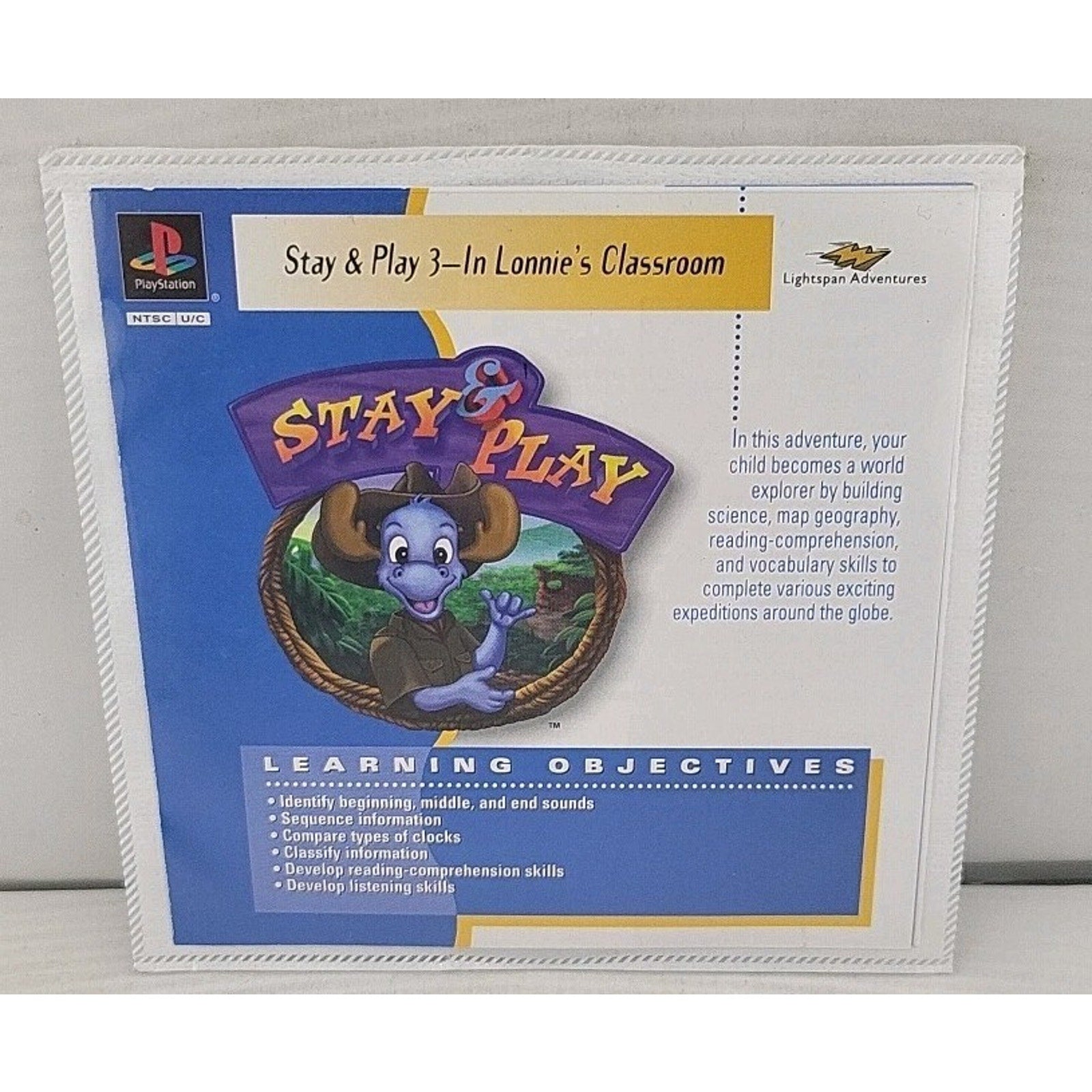A Mars Moose Adventure Stay & Play 3 PS1