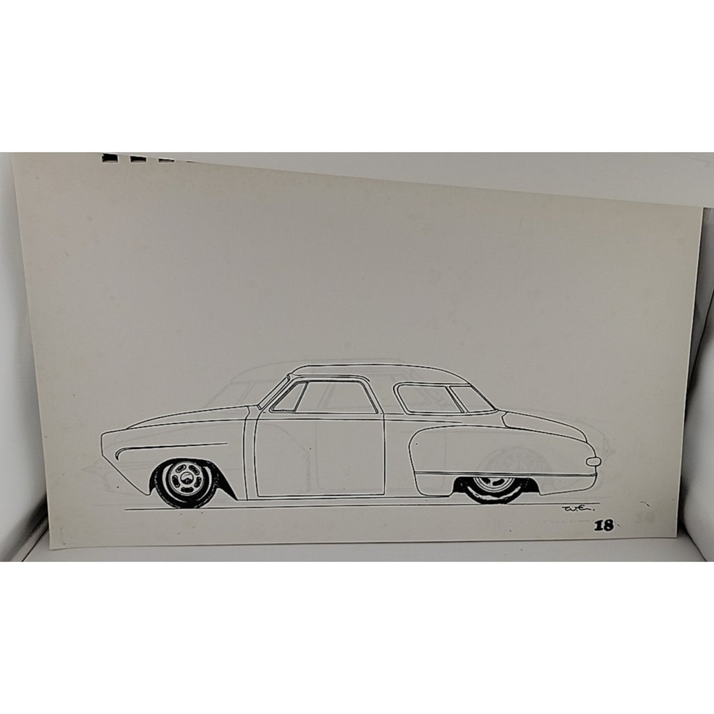 Leadsleds Volume 2 Chevys - Buicks - Studebakers & More Coloring Book