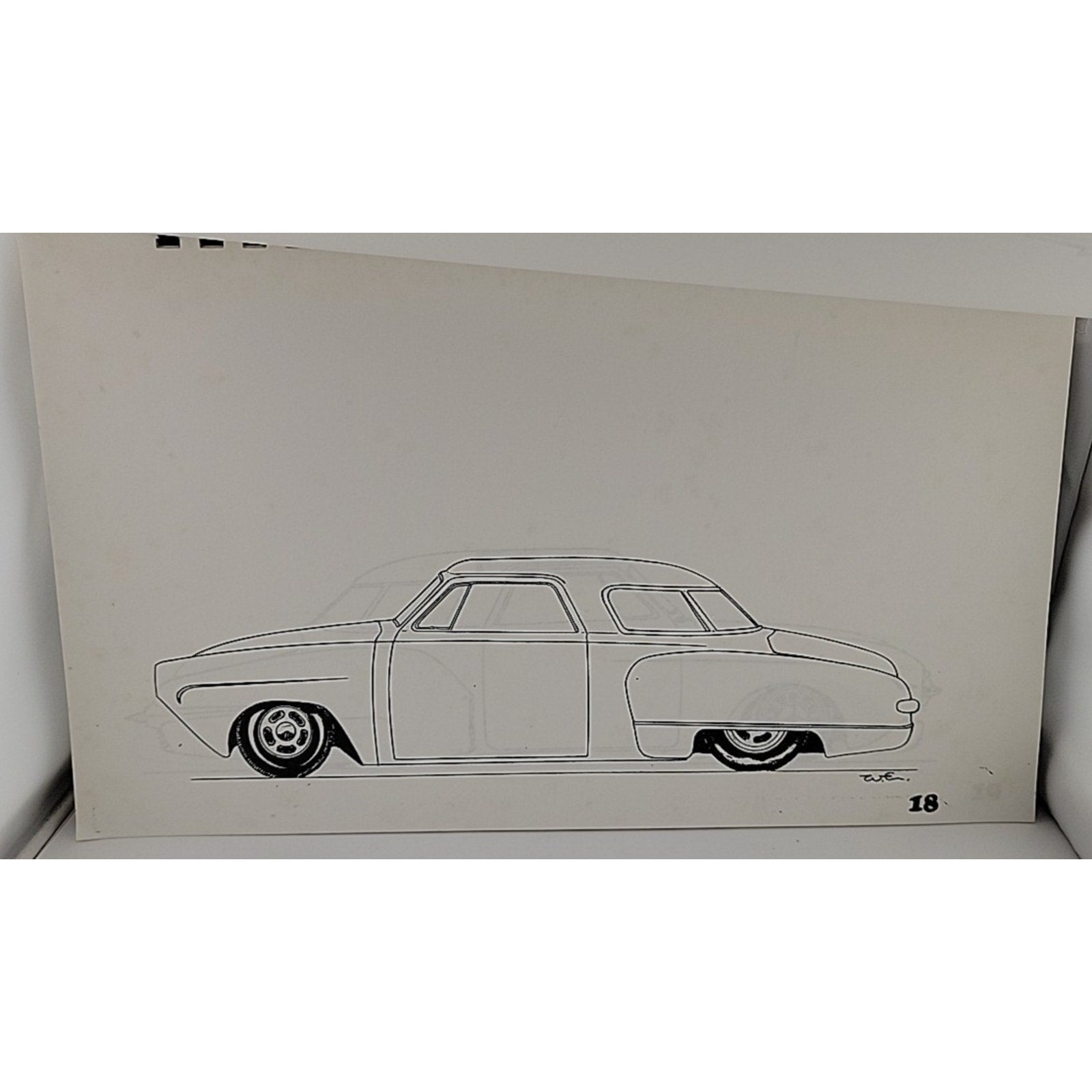 Leadsleds Volume 2 Chevys - Buicks - Studebakers & More Coloring Book