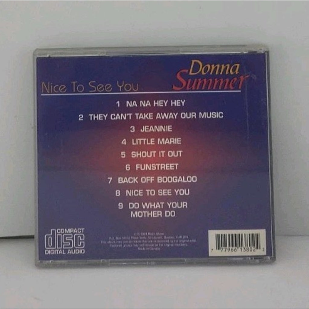 Nice to See You by Donna Summer (CD, 1995)