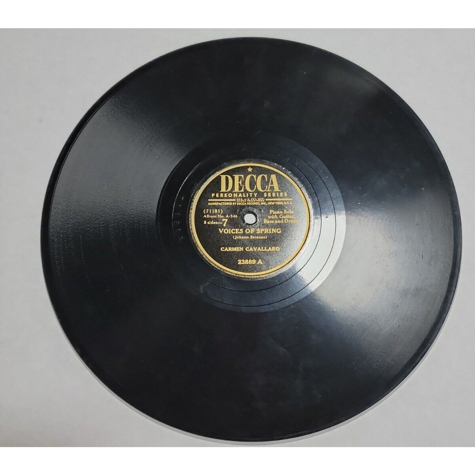 Voices Of Spring/You And You By Johann Strauss Record