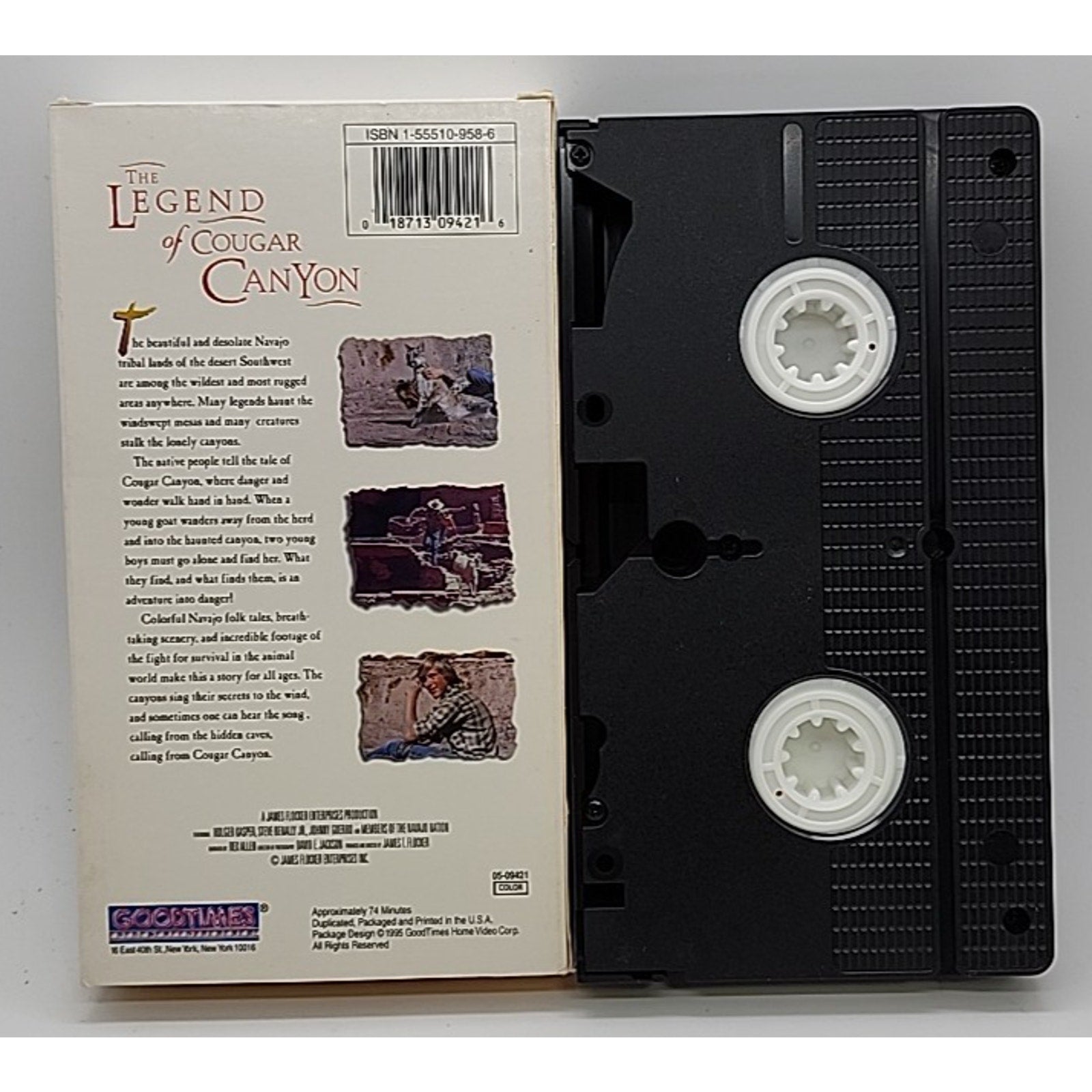 Legend of Cougar Canyon (VHS, 2002)