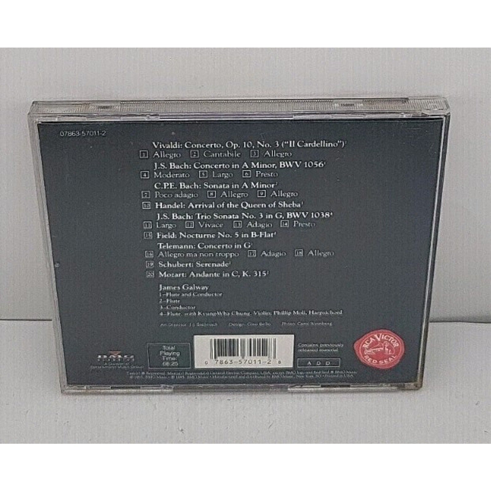 Classical CD by Galway, James (CD, 2008)