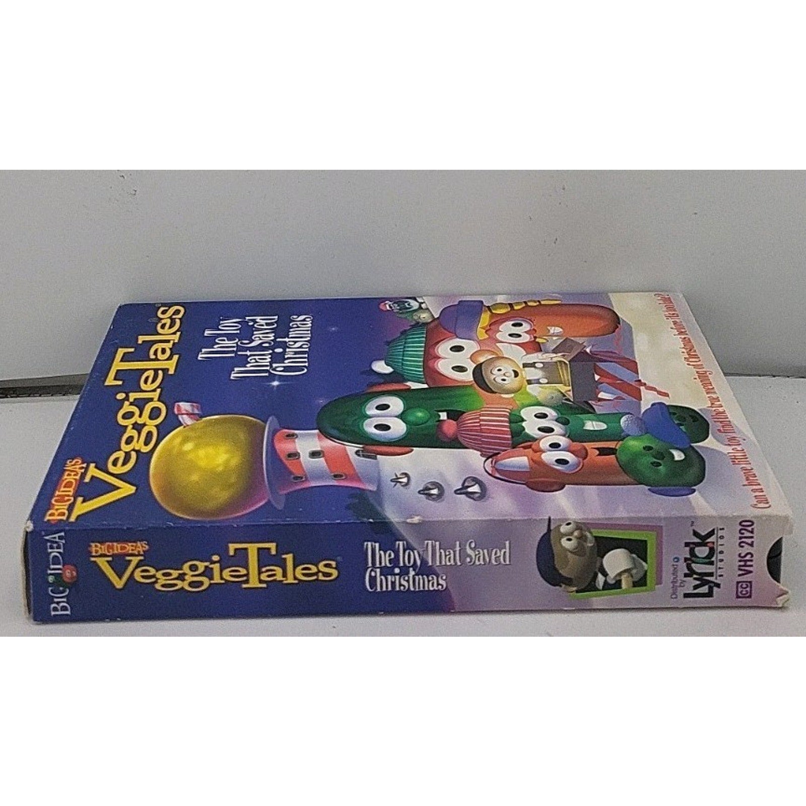 VeggieTales - The Toy That Saved Christmas (VHS, 1998)