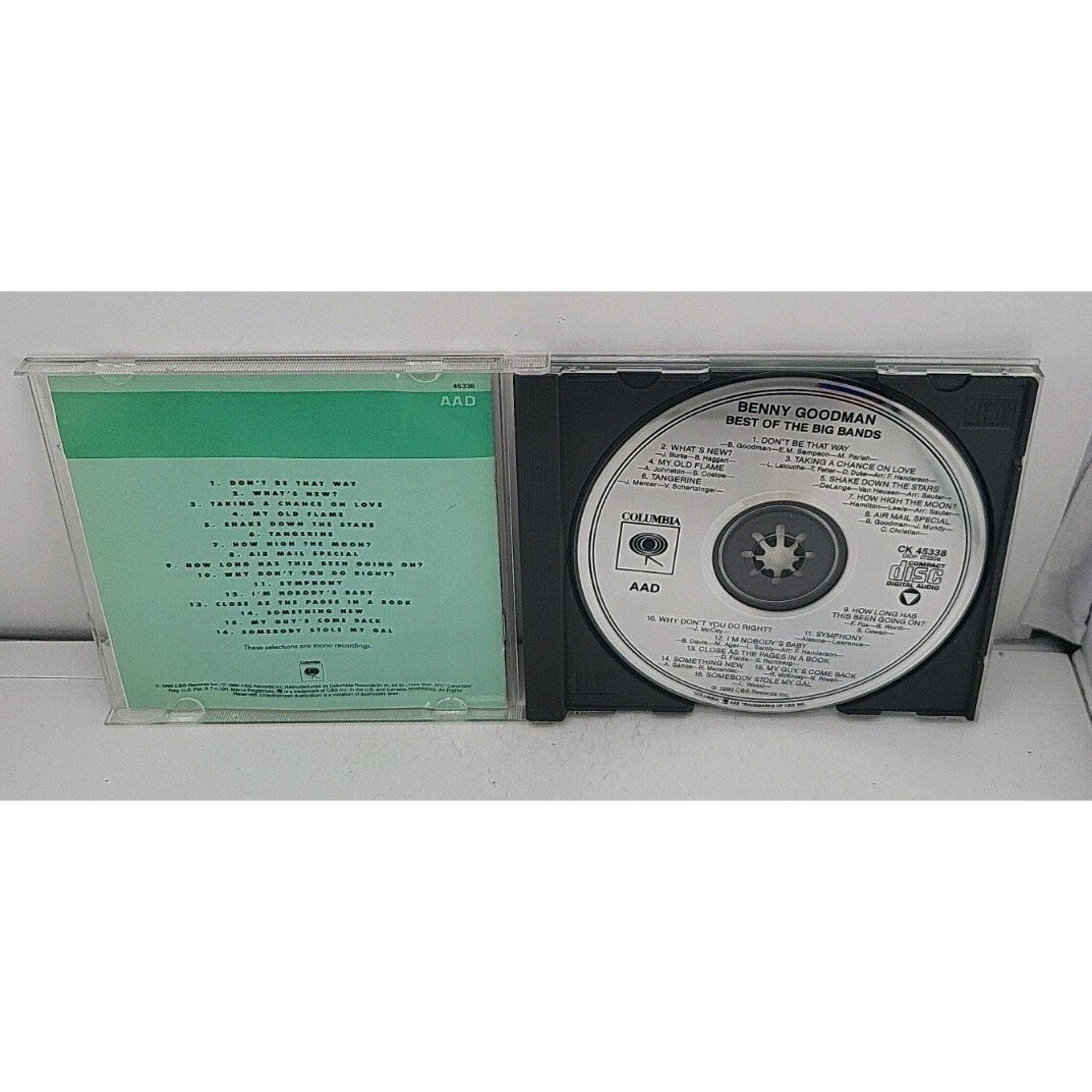 Best of the Big Bands by Benny Goodman (CD, 1989)