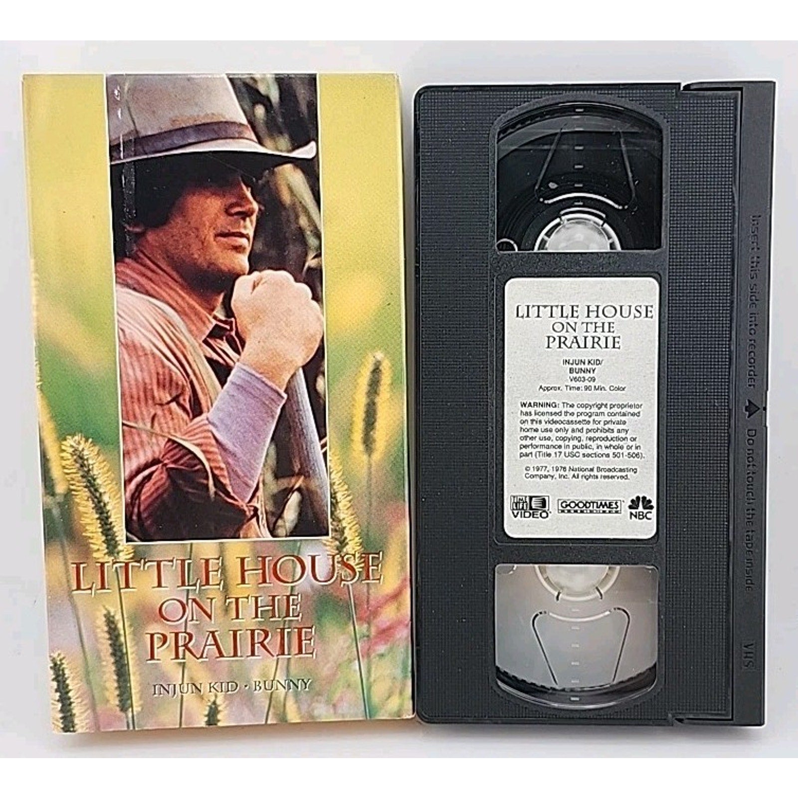 Little House On The Prairie Injun Kid/ Bunny (VHS)