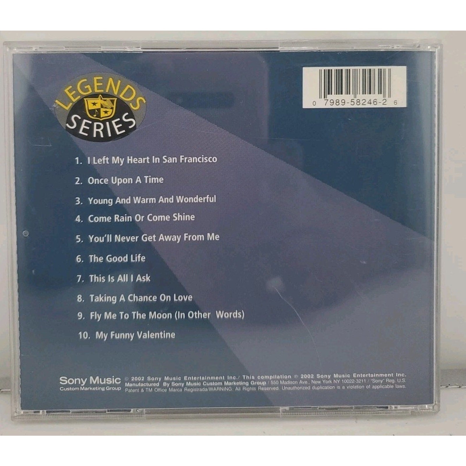 The Good Life by Tony Bennett (CD, 2003)