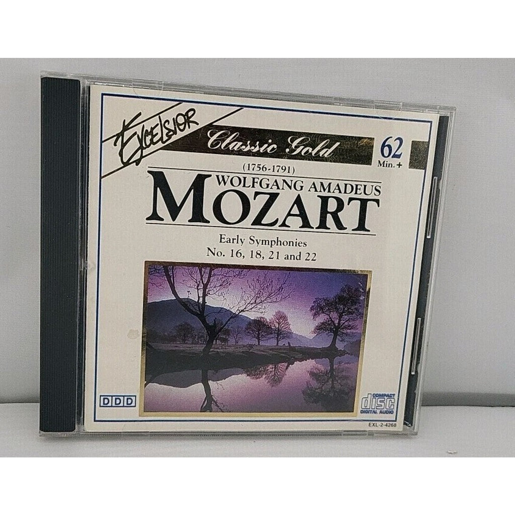 Wolfgang Amadeus Mozart Early Symphonies NO. 16, 18, 21 & 22 Excelsior Gold CD