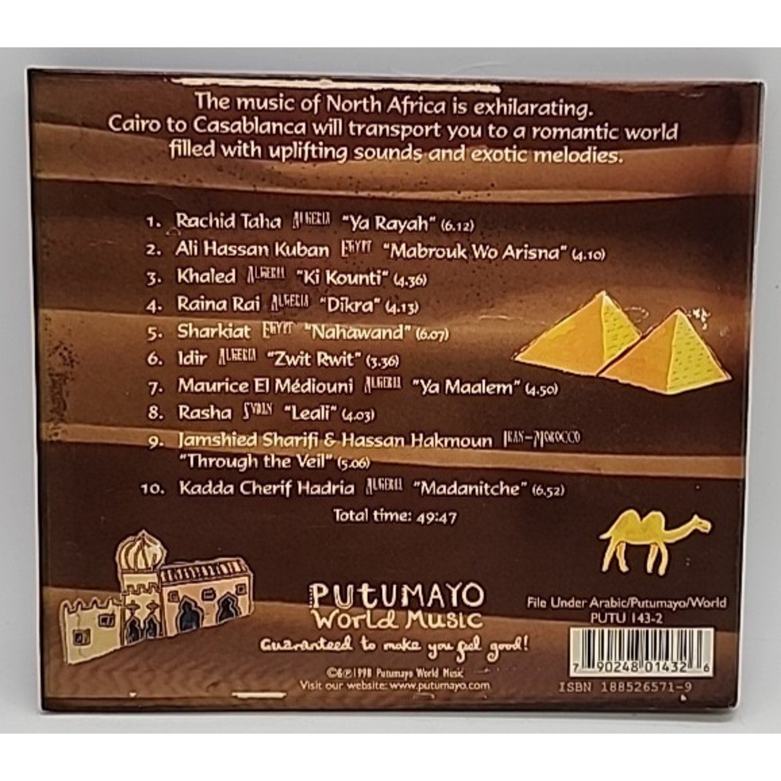 Cairo to Casablanca by Various Artists (CD, Aug-1998, Putumayo)