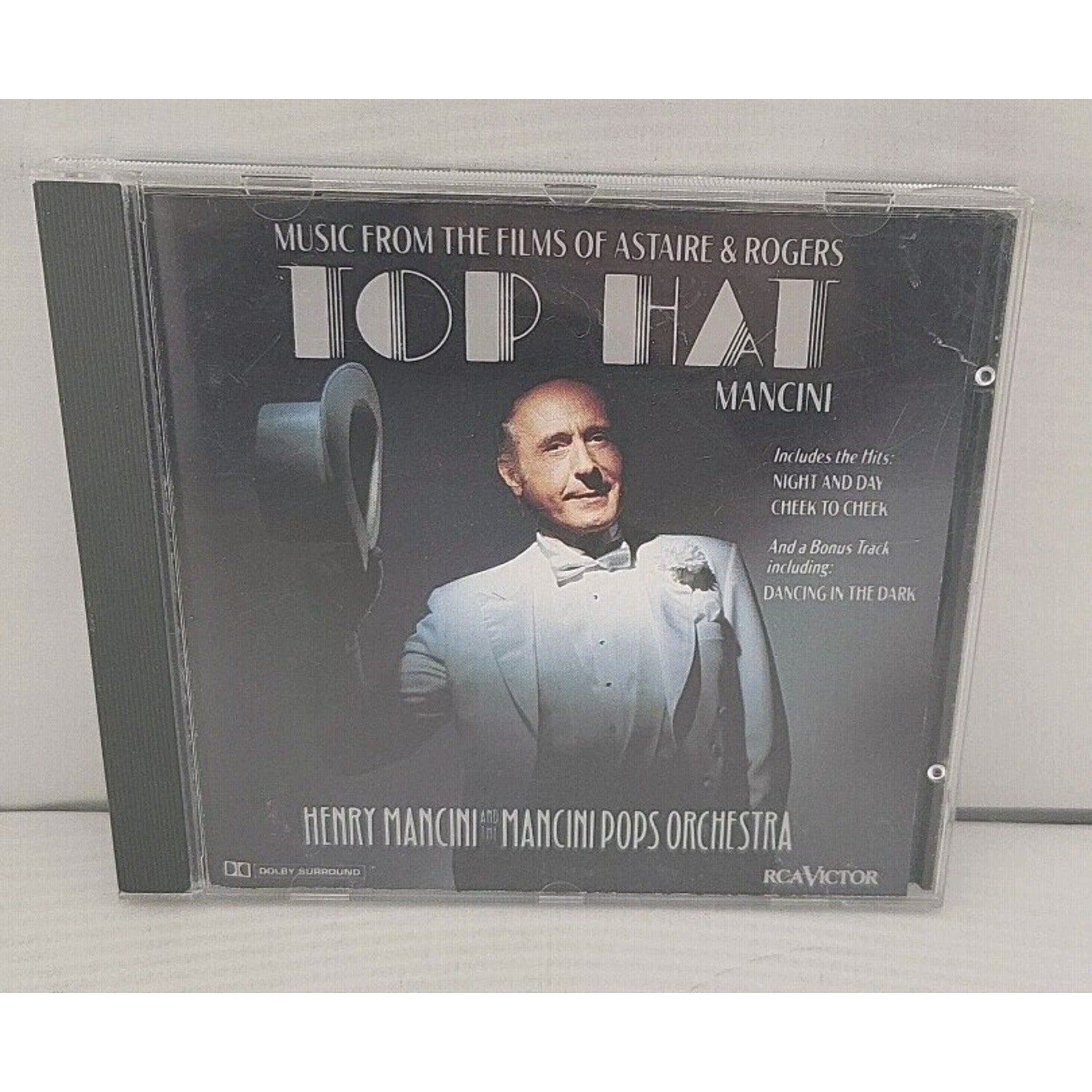 Top Hat: Music from the Films of Astaire & Rogers by Henry Mancini (CD,...