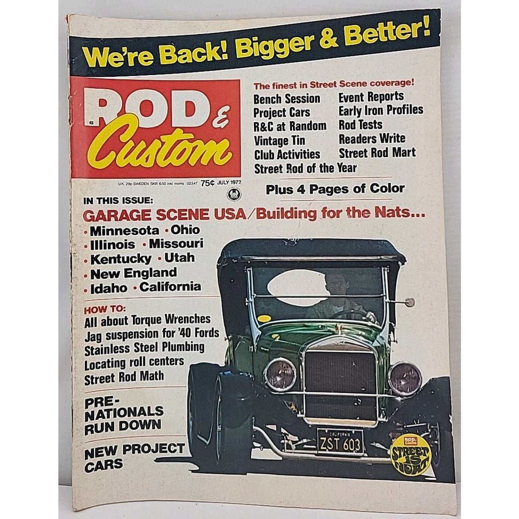 Rod & Custom Magazine - July 1972 - Vol. 19 No. 7