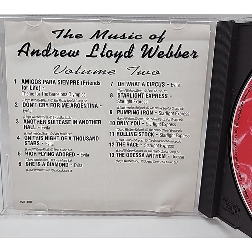 Music of Andrew Lloyd Webber, Vol. 2. (CD)