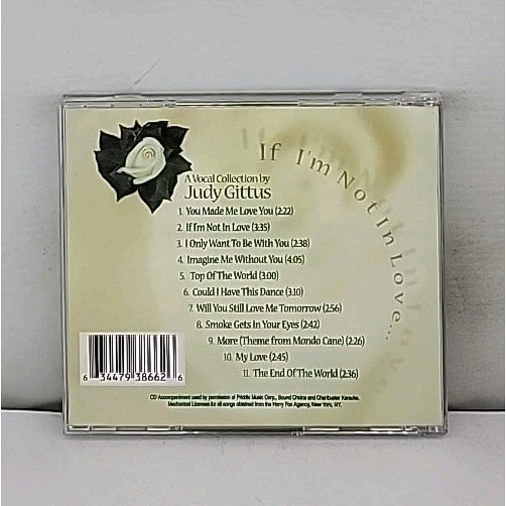 If I'm Not in Love by Judy Gittus (CD, 2002)