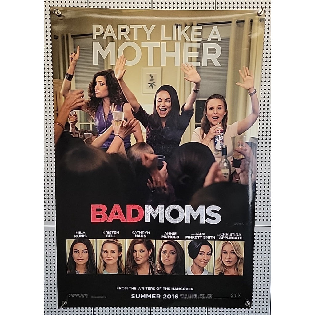 Bad Moms 27x40 D/S Original Movie Poster 2016