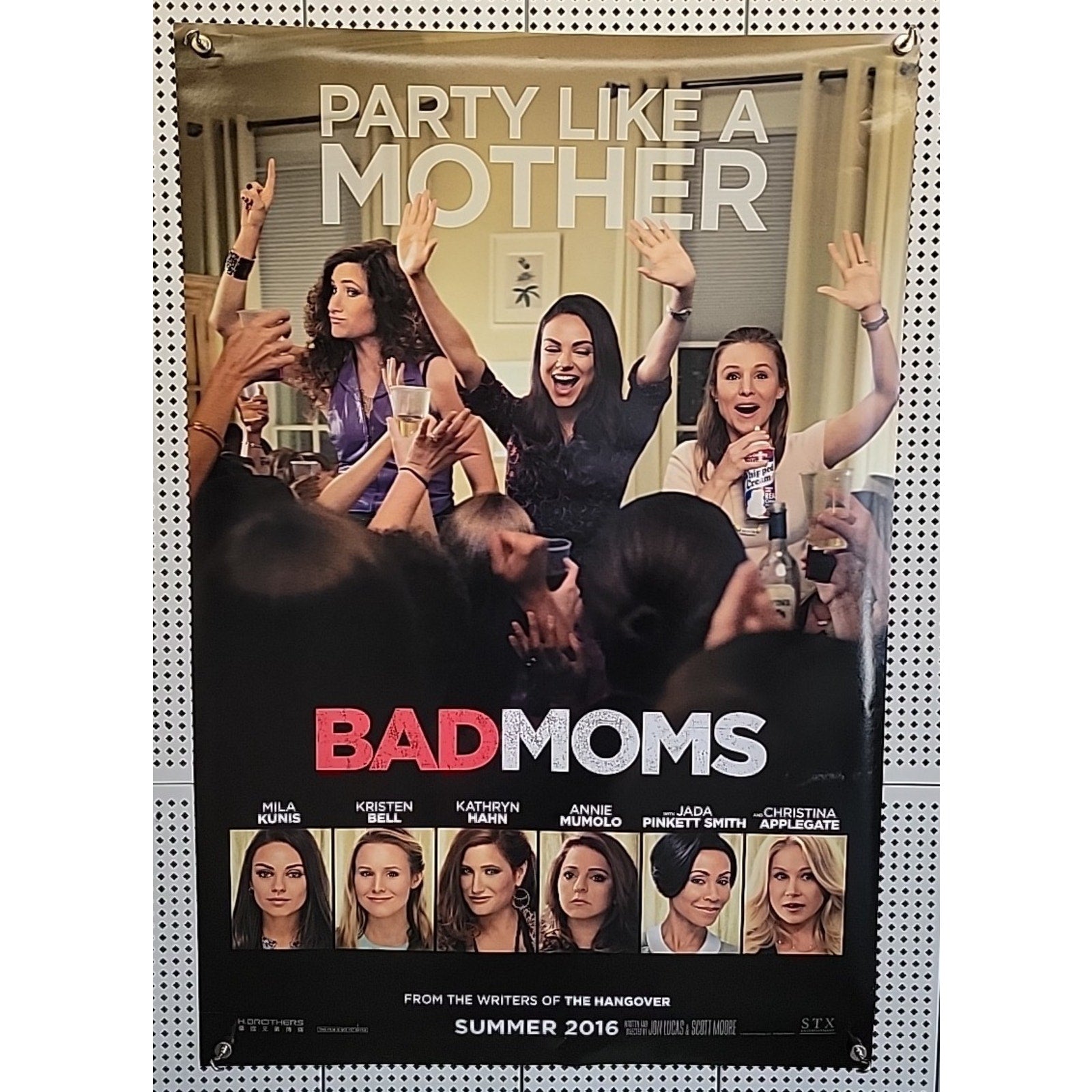Bad Moms 27x40 D/S Original Movie Poster 2016