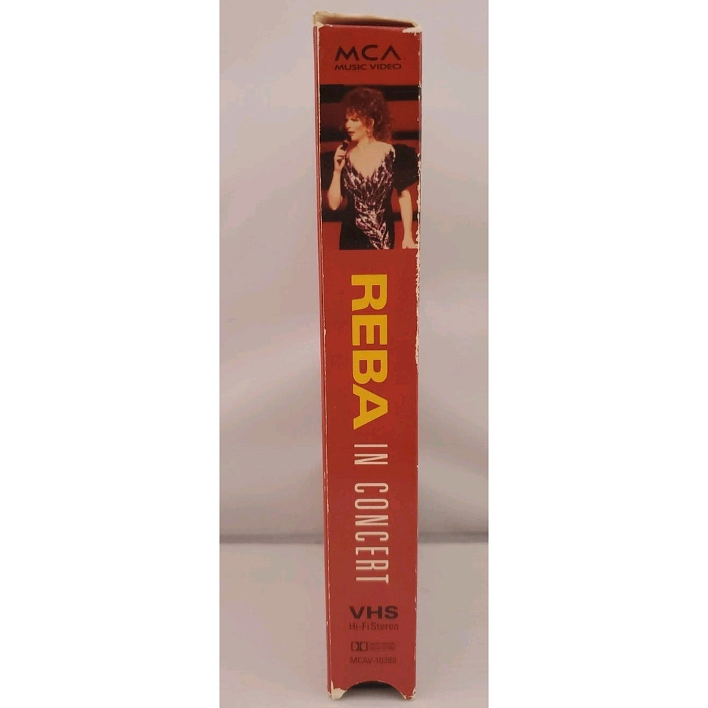 Reba in Concert by Reba McEntire (VHS, Aug-1991, MCA Music Video)