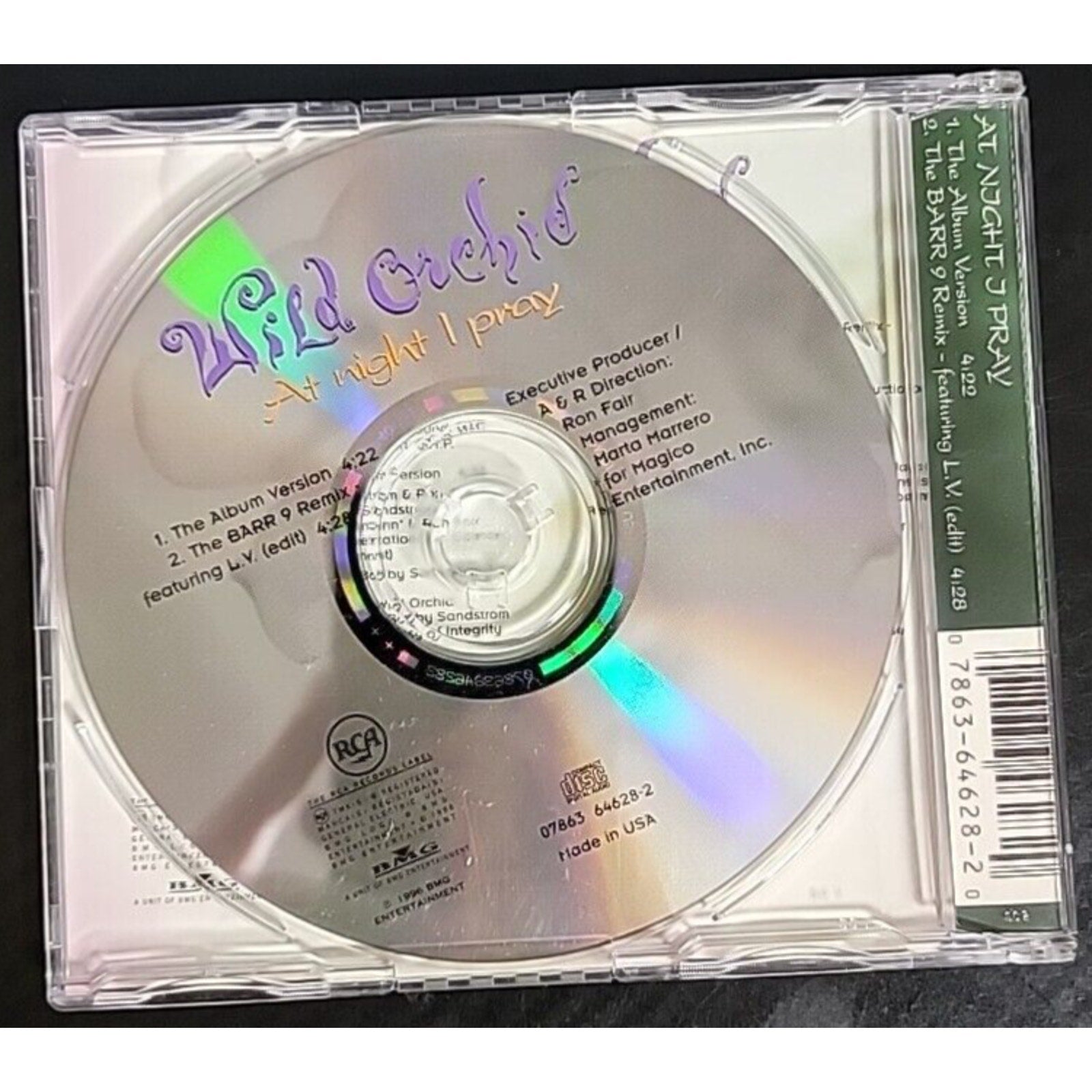 At Night I Pray [CD #1] [Single] by Wild Orchid (CD, Oct-1996, RCA)