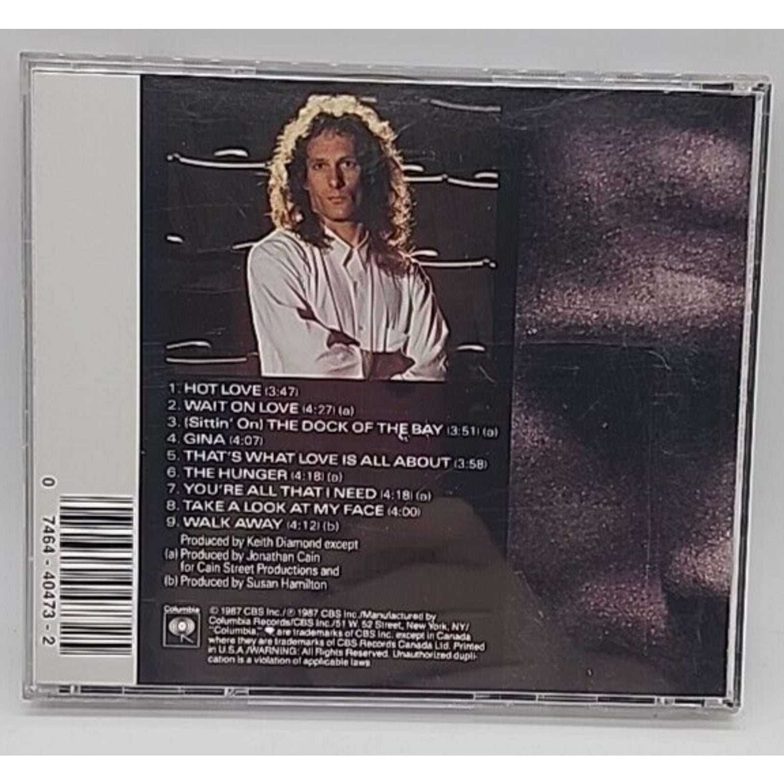 Hunger by Michael Bolton (CD, 1989)