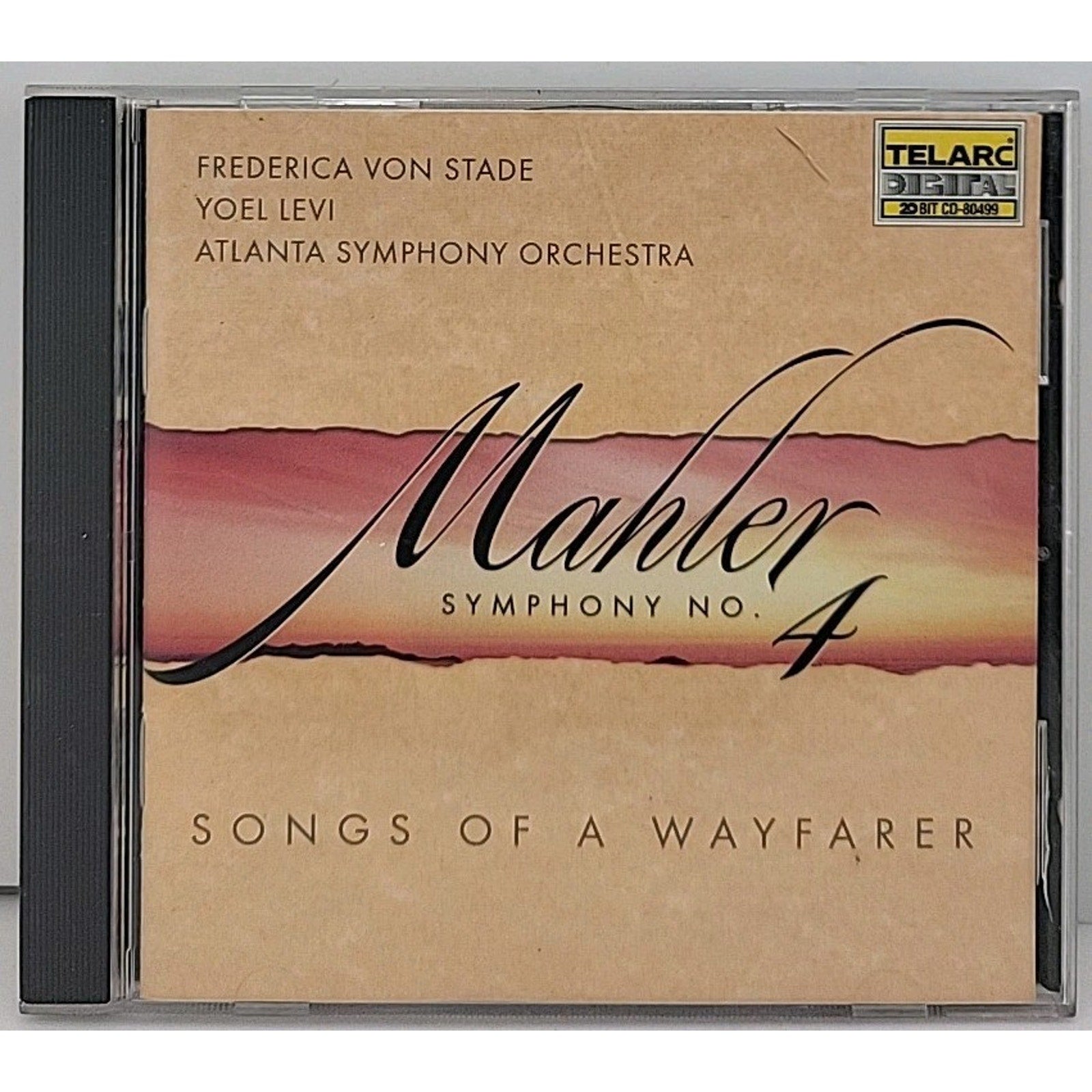 Symphony 4 Songs of a Wayfarer by Mahler / Von Stade / Atlanta Sym Orch /...
