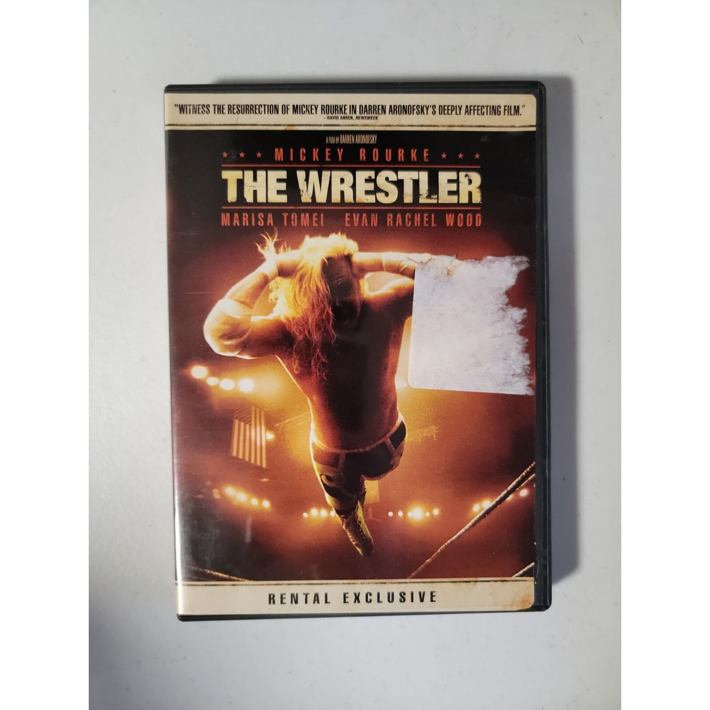 The Wrestler (DVD, 2008, Widescreen, Rental Exclusive)