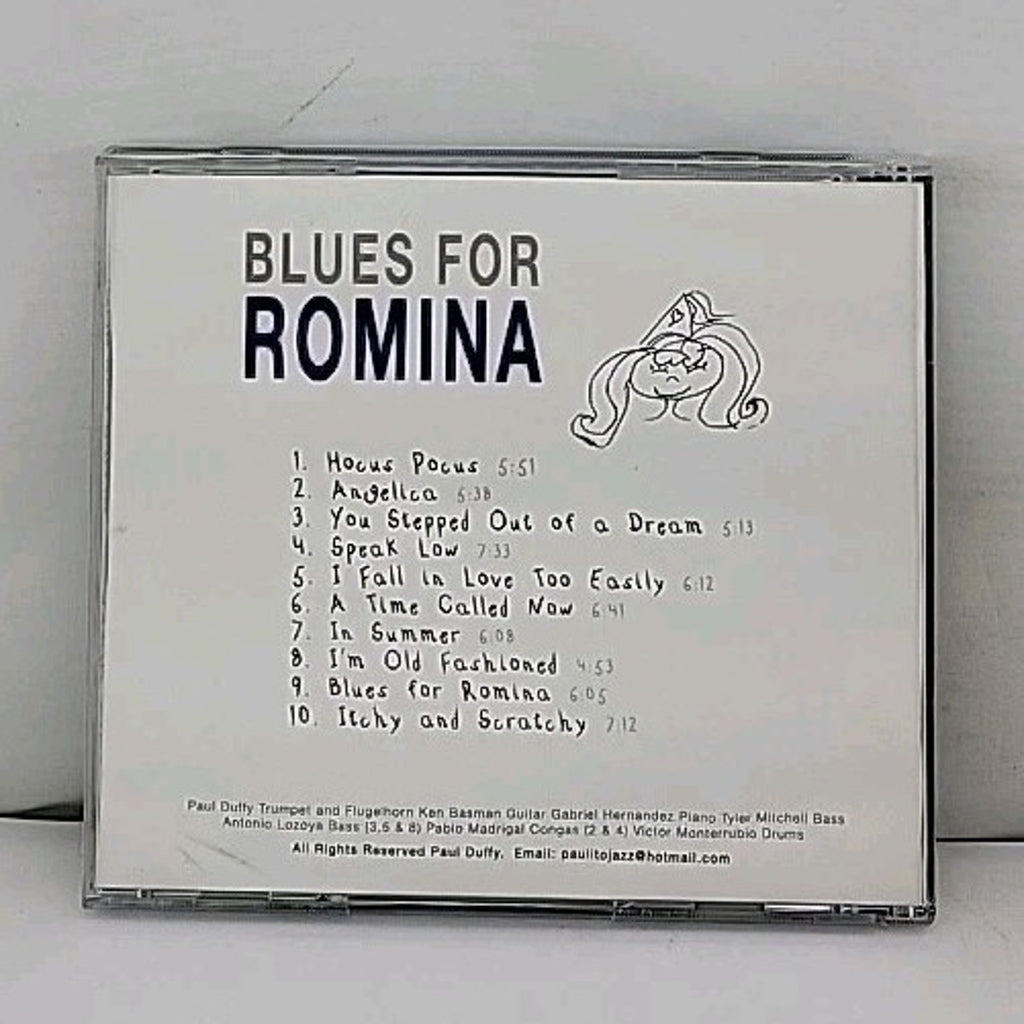 Blues For Romina By Paul Duffy CD