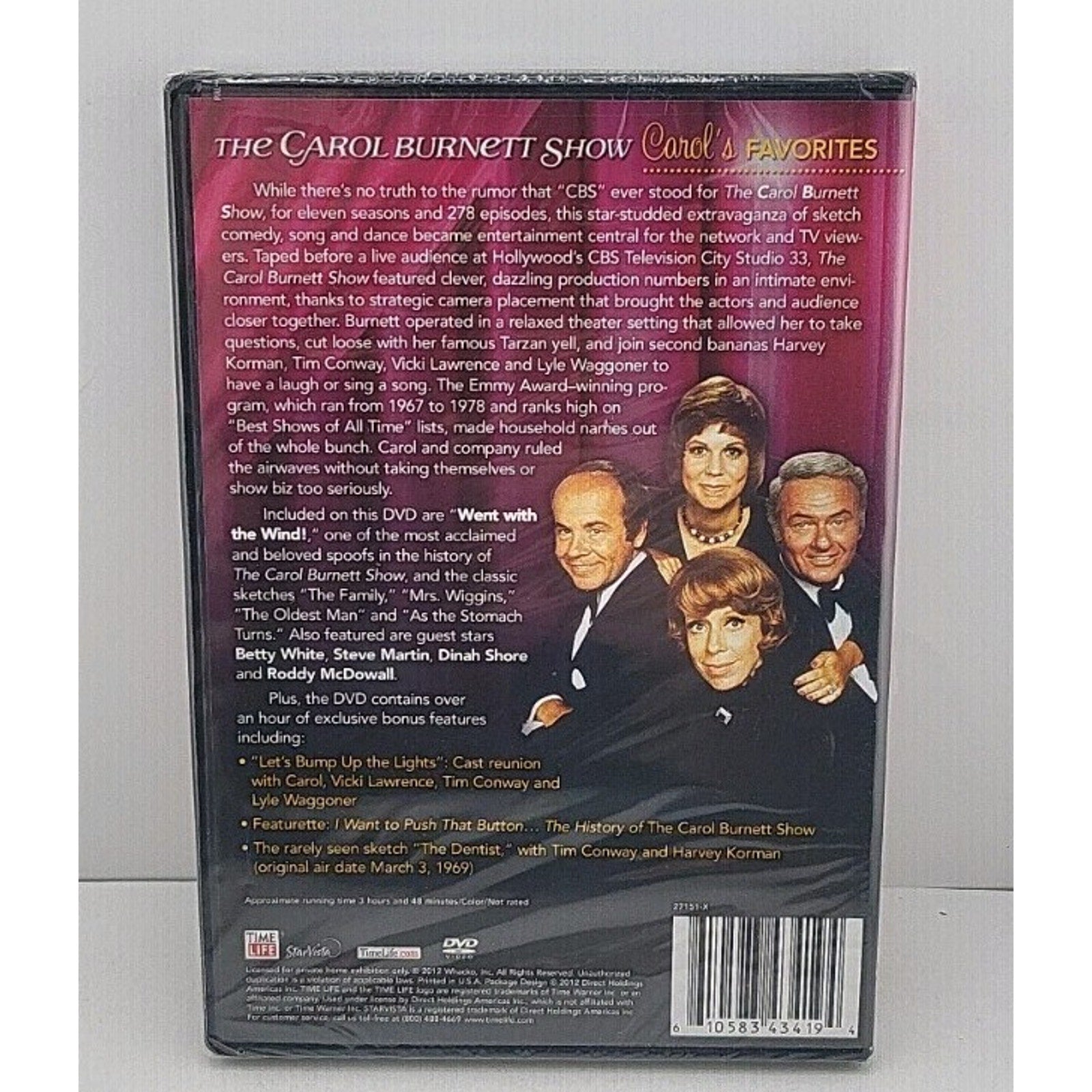 Carol Burnett Show: Carol's Favorites (DVD) *Brand New*
