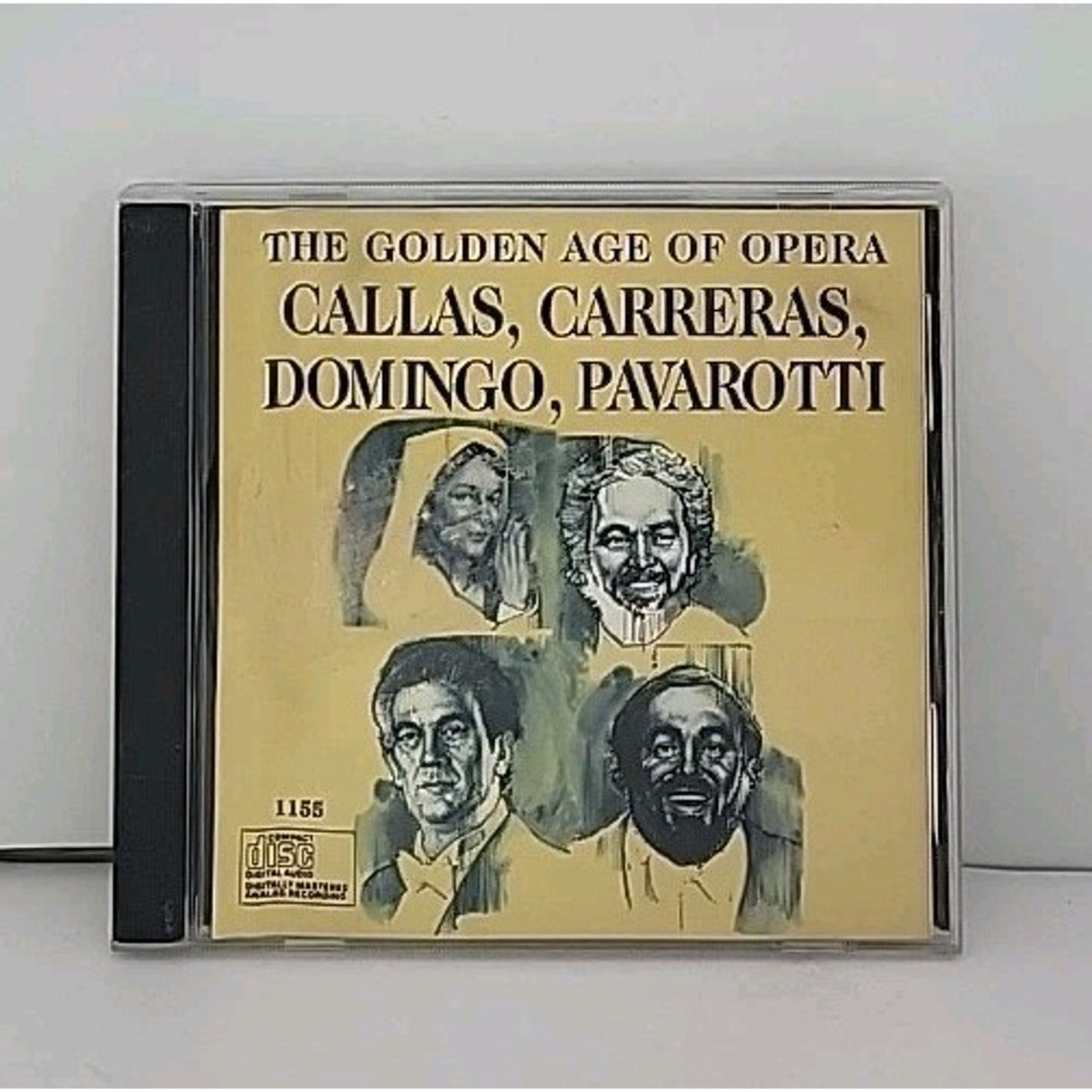 The Golden Age of Opera Callas Carreras Domingo Pavarotti CD Album