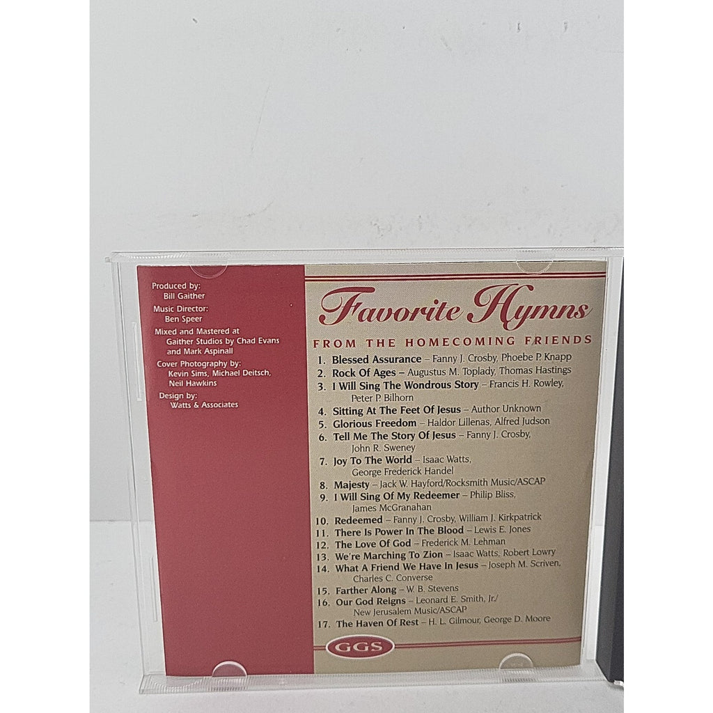 Favorite Hymns by Bill & Gloria Gaither (CD, 1999)