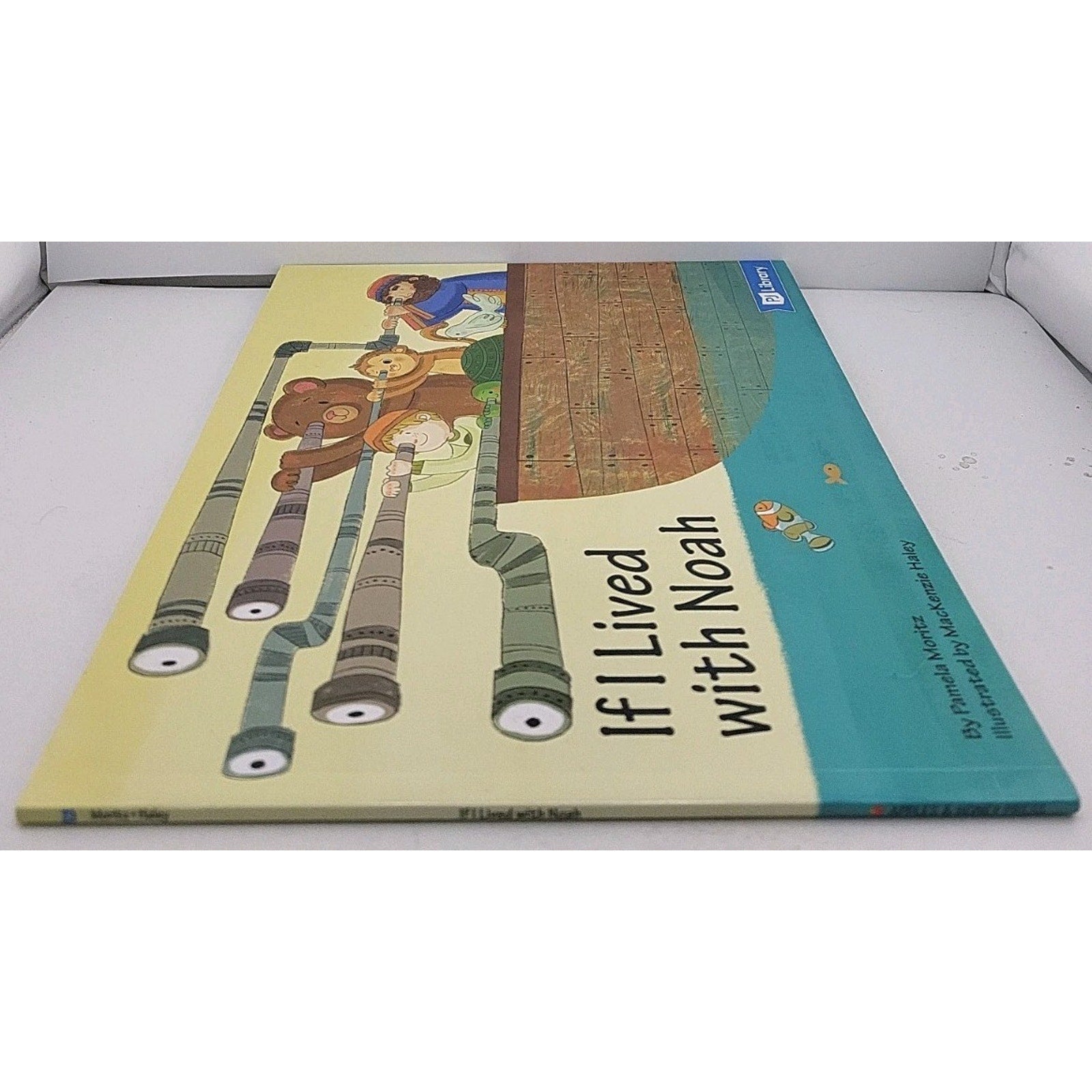 If I Lived with Noah by Pam Moritz (2020, Hardcover)