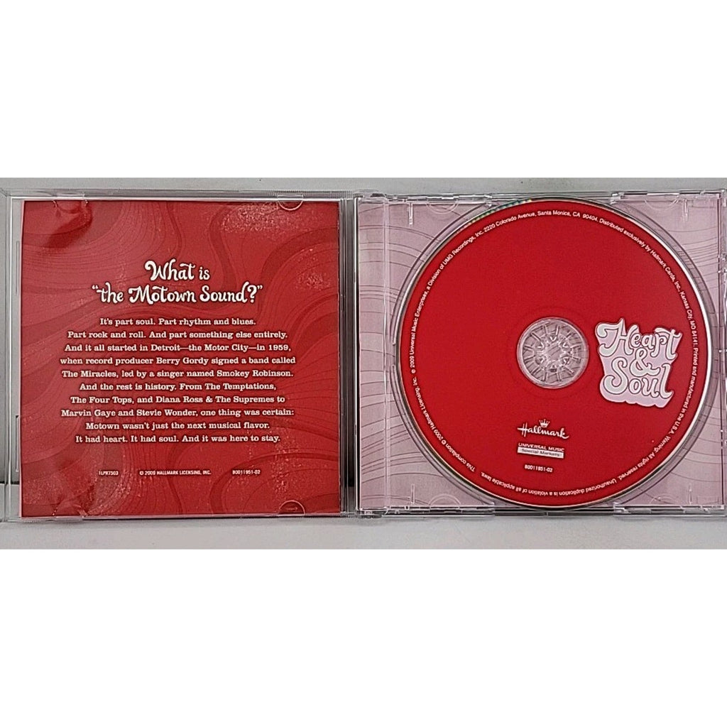 Celebrating 50 Years Of Motown Heart & Soul (CD 2009, Hallmark)