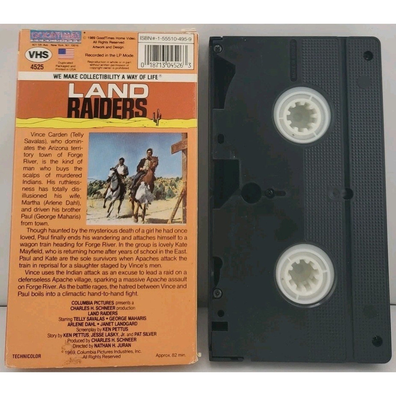 Land Raiders VHS