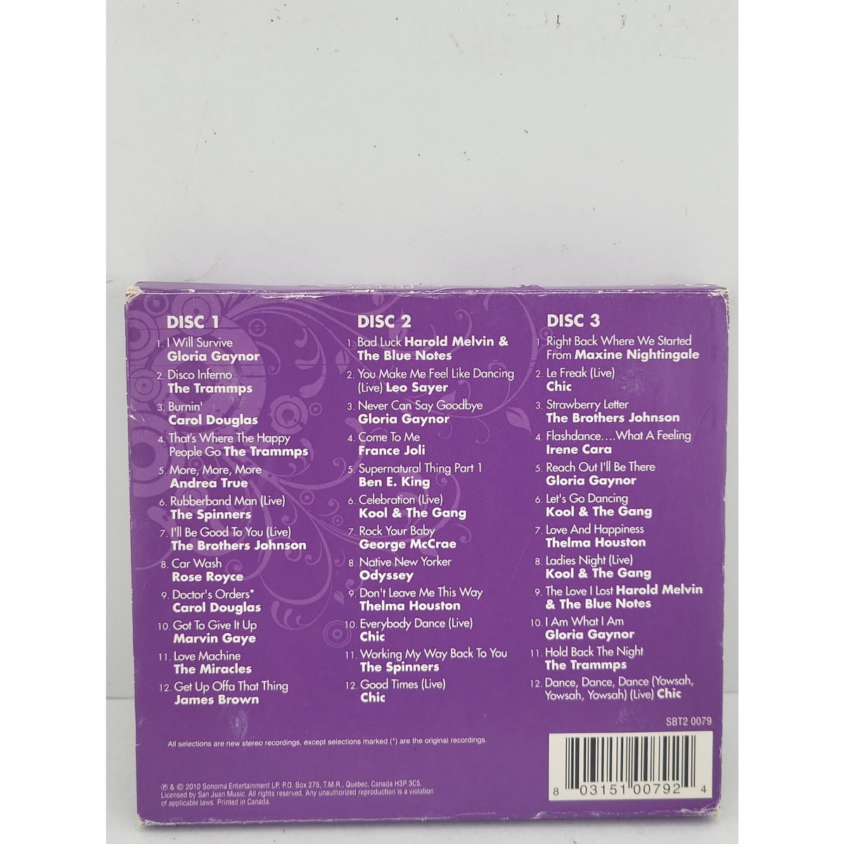 Best of Disco by Various (CD, 2010)
