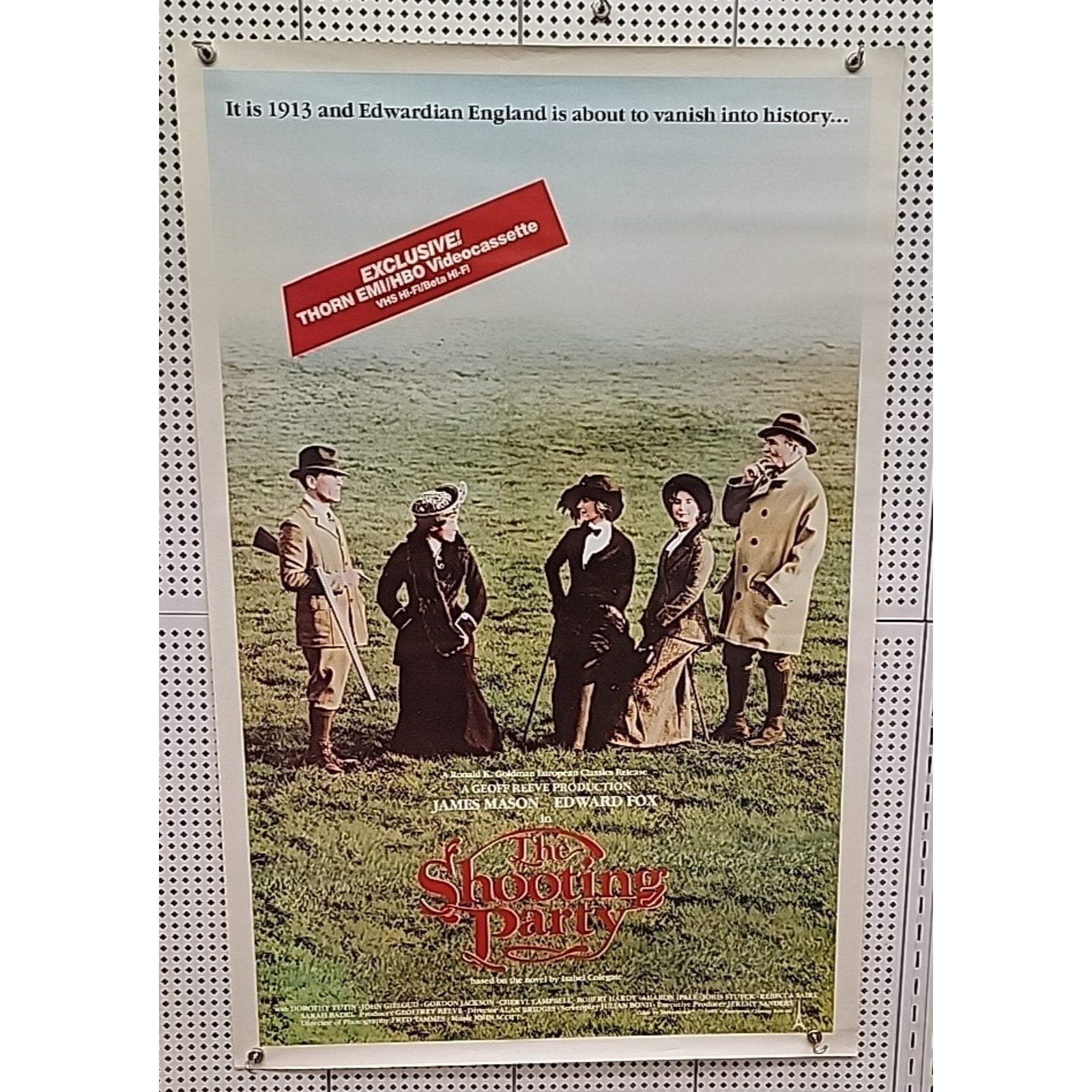 The Shooting Party - 27"x41" - Original Movie Poster One Sheet 1985