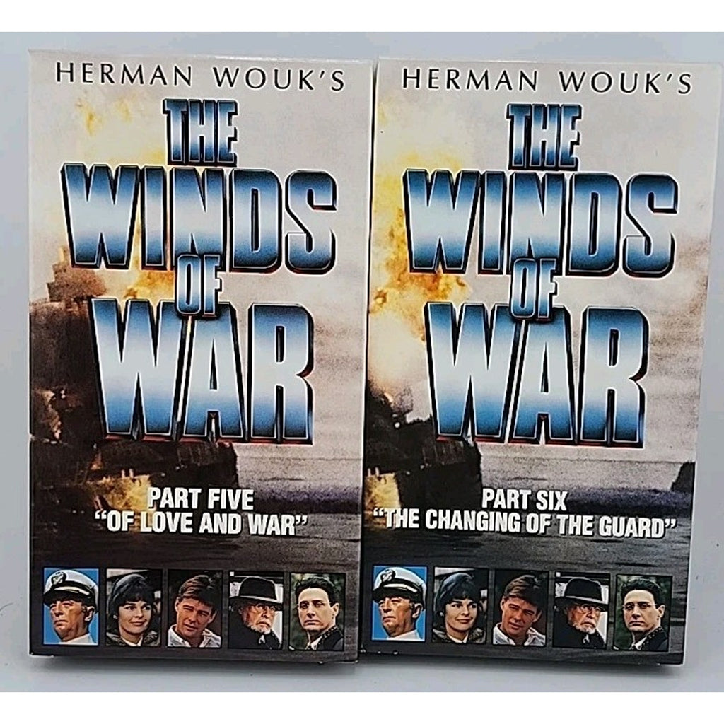 The Winds of War (VHS, 1989, 7-Tape Set)