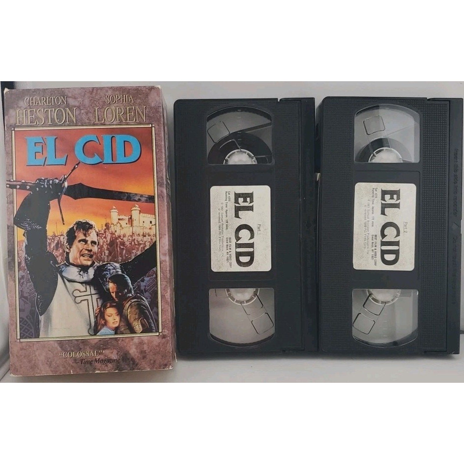 El Cid (2 VHS Set)