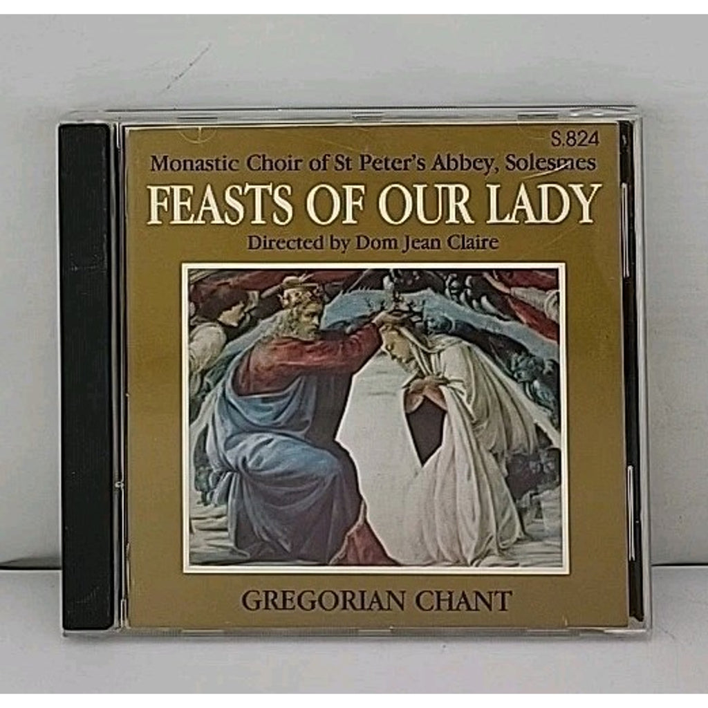 CD: Feasts of Our Lady Gregorian Chant by The Monks of Solesmes