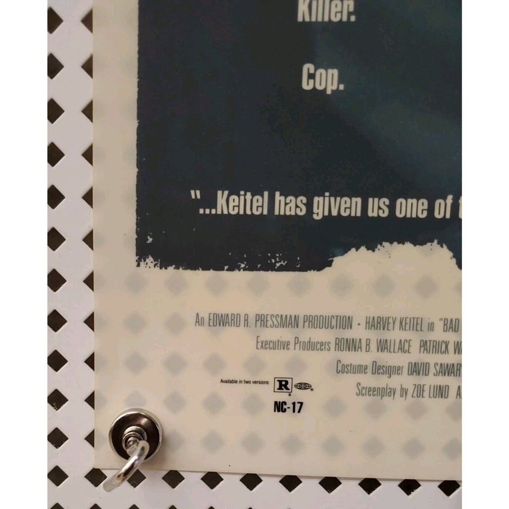 Bad Lieutenant 12x19 Movie Poster Window Banner