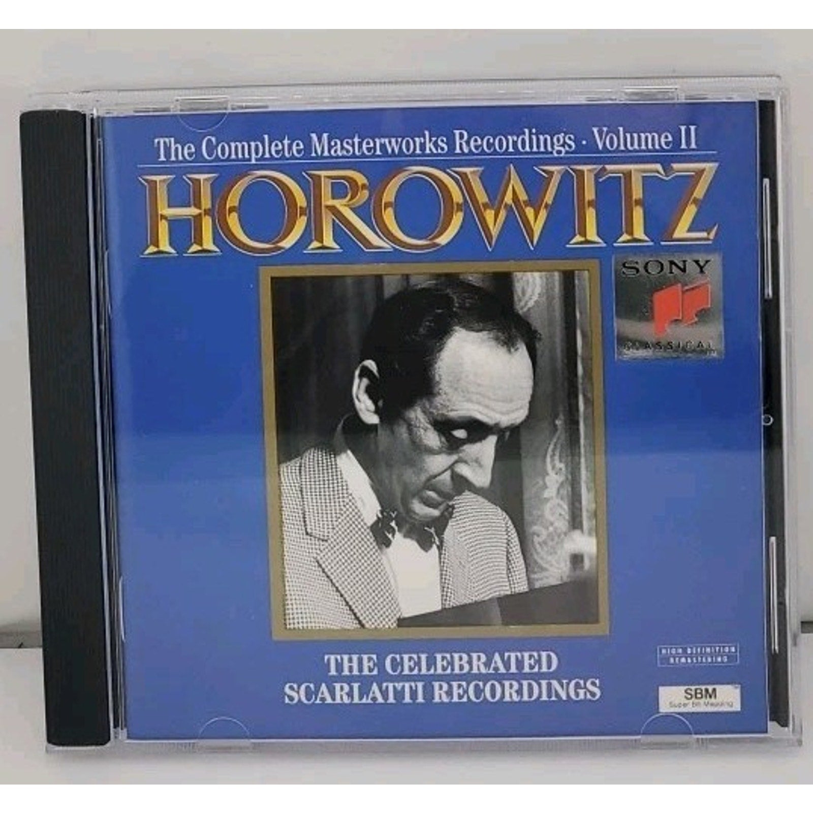 Horowitz The Celebrated Scarlatti Recordings Music Audio CD Masterworks Volume 2